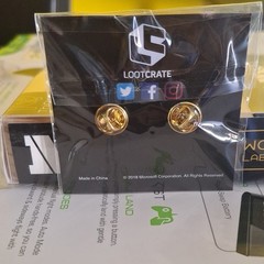 Loot Crate Glossy Gears of War 4 Gears Lancer Pin Collectible 2018