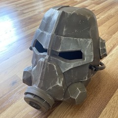 Custom Fallout Power Armor Helmet Unique Model Statue