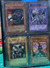 For sale is a Yu-gi-oh Trading Card Game card sleeve plus 9 extra cards