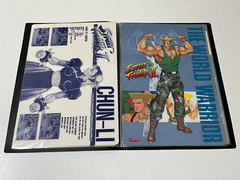 Gamest Street Fighter II Shitajiki Pencil Board Set Japan (Capcom CPS1 Arcade)
