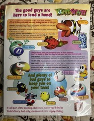 Rare Nintendo 64 ~ Yoshi’s Story ~ Promotional Poster & Mail Envelope Authentic