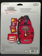 Pokémon Mystery Dungeon Red Rescue Charmander GBA Switch N Carry Bag Kit