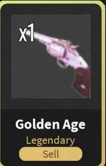Da Hood Golden Age Legendary Revolver Skin