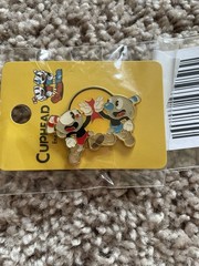 Cuphead & Mugman High Five Enamel Pin Loungefly