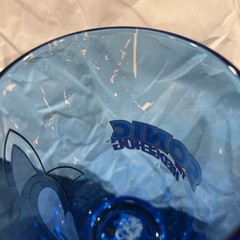 SONIC The HEDGEHOG 16oz Blue Art Drinking Glass Collectible