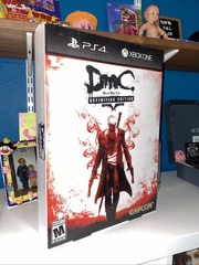 GameStop DMC DEVIL MAY CRY In-Store Promo Display Standee 16×11.5