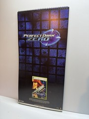 Perfect Dark Zero 2006 Promotional Calendar Xbox 360 Very Rare Joanna Dark