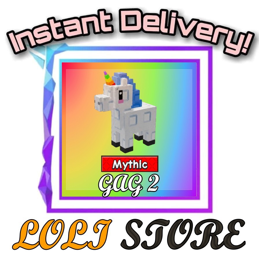 UNICORN ✨ GROW A GARDEN 2 ✨ SAME DAY DELIVERY ✨