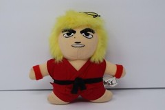 1993 Street Fighter II Ken Capcom 7″ Plush Stuffed Toy Doll OFFICIAL