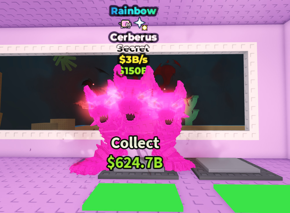 Cerberus 2 traits (Rainbow) 3B/s Steal a Brainrot