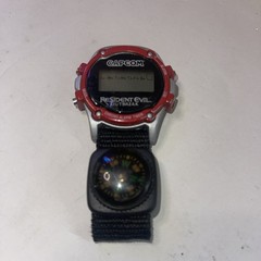 Resident Evil Outbreak PS2 Promo Stop Watch and Compass Capcom Rare Parts Only