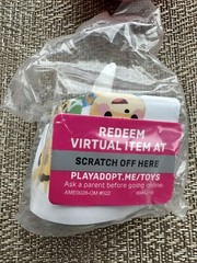 2023 Adopt Me! Mystery Series 2 Rare Bunny & Common Chick Figures UNUSED CODES