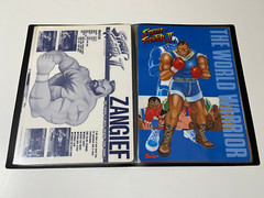 Gamest Street Fighter II Shitajiki Pencil Board Set Japan (Capcom CPS1 Arcade)