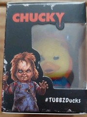 TUBBZ Boxed MOVIE CHUCKY SCARED Collectible Duck Vinyl Figure Official 🔪☹️