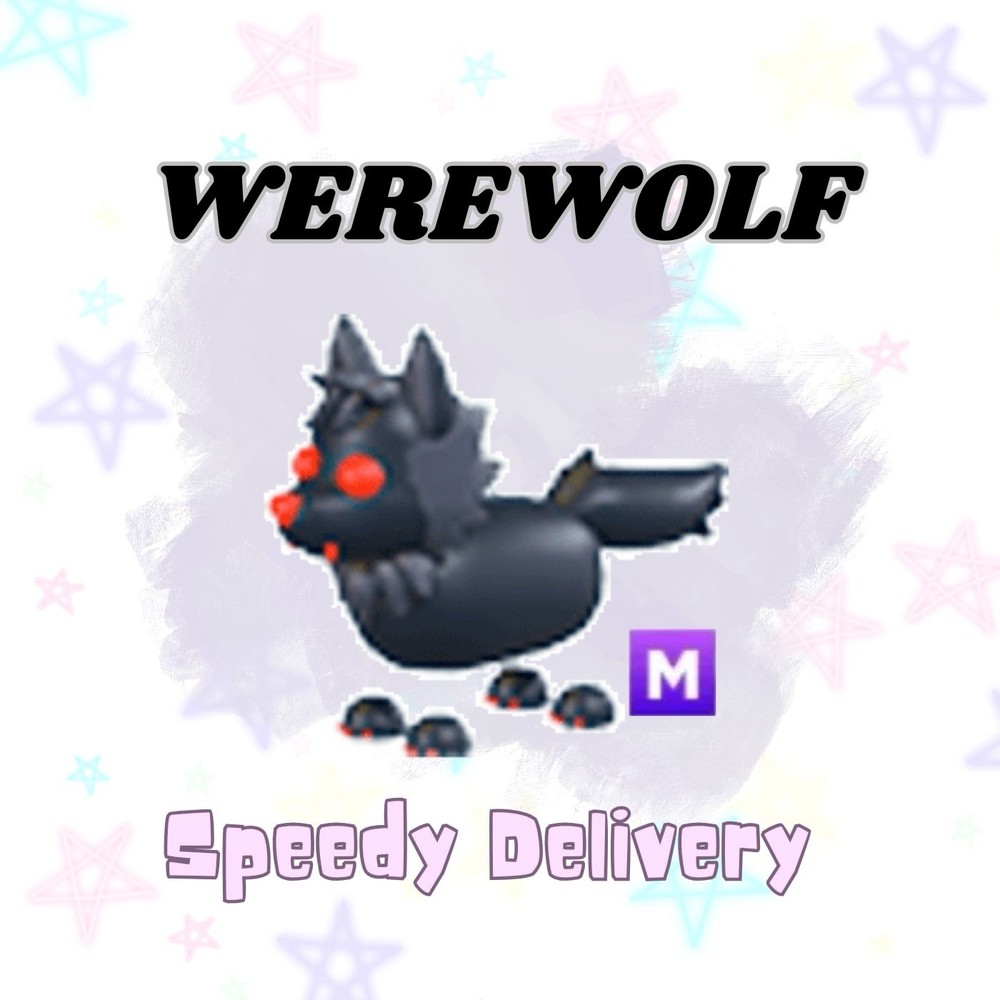 ADOPT YOUR PET FROM ME TODAY!! MEGA WEREWOLF!! FAST & CHEAP!!