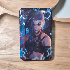 Arcane Jinx Vi Caitlyn Viktor Heimerdinger Warwick Ekko Singed badge pin