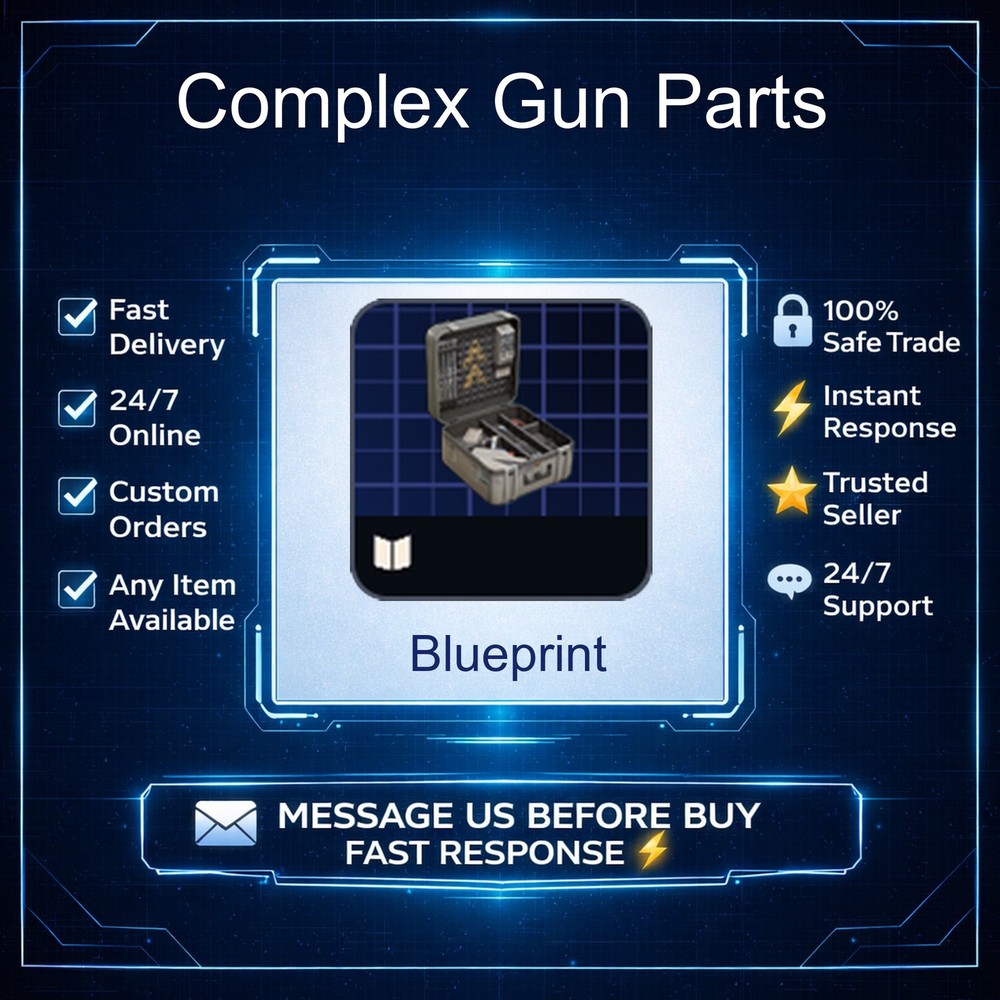 ARC Raiders Complex Gun Parts Blueprints – All Blueprints Available