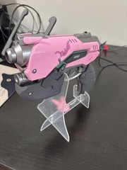 J4 Rare D.va DVA HB50 Overwatch Cosplay Blaster Pink Gun. Portable Battery Pack
