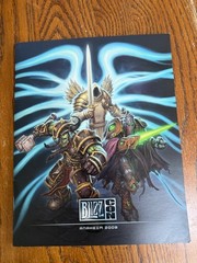 Blizzcon 2008 Collectible Lot – Program, Map, Comic, Keychains, Notebook, & more