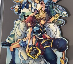 Kingdom Hearts II 2 PS2 Playstation Disney Large Store Display Standee