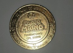 Nintendo Super Mario Series 1 Frankford Wonderball Collector Coin Metal