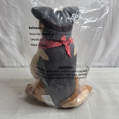 Fallout 4 Dogmeat Sitting Plush Toy Dog Bandana & Goggles 11″ Bethesda 2015 NEW