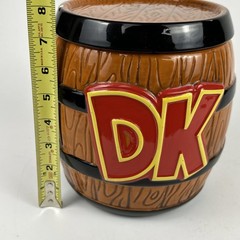 Nintendo Donkey Kong Barrel Cookie Jar, DK Ceramic Collectable, 2019 Retro Gamer