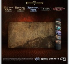 Baldur’s Gate Neverwinter Ultimate Collector’s Parchment Style Map of the Sword