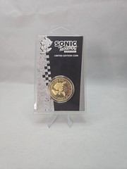SONIC THE HEDGEHOG – LIMITED EDITION GOLD COIN – OUT OF 1000 – NEW -SEALED