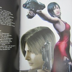 BIOHAZARD 4 Resident Evil Soundtrack & Visual Art Book w/CD PS2 2005 1st Ed. c