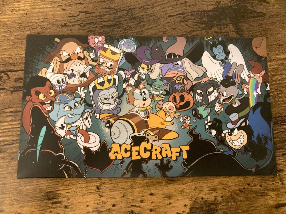 Acecraft Cuphead-inspired Bullet Hell PAX 2025 Sticker Set Of 3