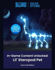 World of Warcraft WoW Lil’ Staropod Pet Code ONLY Limited Edition IN STOCK