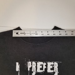 Gears Of War 3 I Prefer Beast Mode T-Shirt Black w/white letters Without Tags.