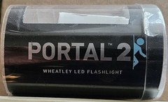 NEW Portal 2 Wheatley LED Flashlight ThinkGeek Valve 2011 AS IS Rare