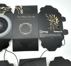 The Elder Scrolls Dishonored Promotional Paper Speakers Bethesda Zenimax Arkane