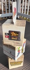 2015 Nintendo 3DS Zelda Triforce Heroes counter standee, new in box