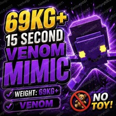 69kg 15 SECOND VENOM MIMIC OCTOPUS 🐙 GROW🪴 A Garden