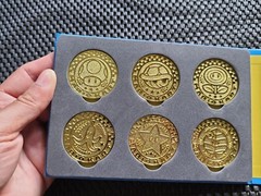 Nintendo Super Mario Coin Kart 8 Deluxe Switch Medal Rare Promo FULL SET ALBUM