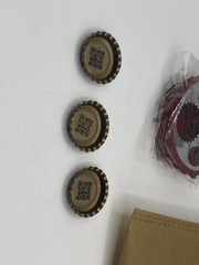 Sunset Sarsaparilla Bottle Opener w/caps NUKA COLA Jones Soda Fallout w/Card