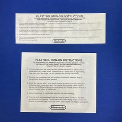 Nintendo Wii Play Plastisol Iron On Set 2006 Launch Event Kit Video Game Promo