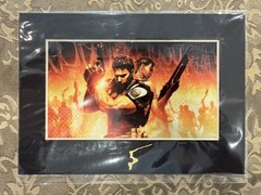 Resident Evil 5 Promo / Preorder Bonus Art Print PS3 Capcom BRAND NEW