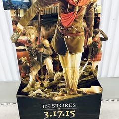 Final Fantasy Type O Standee Store Display XBOX PS4 3D 2015 Game Stop Authentic