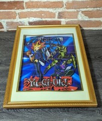 YU-GI-OH FRAMED 3-D ART SHADOW BOX Yugi Muto Kazuki Takahashi
