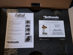Fallout New Vegas Welcome Sign Light up Lamp 10″ Statue Figure + COA (454/1000)