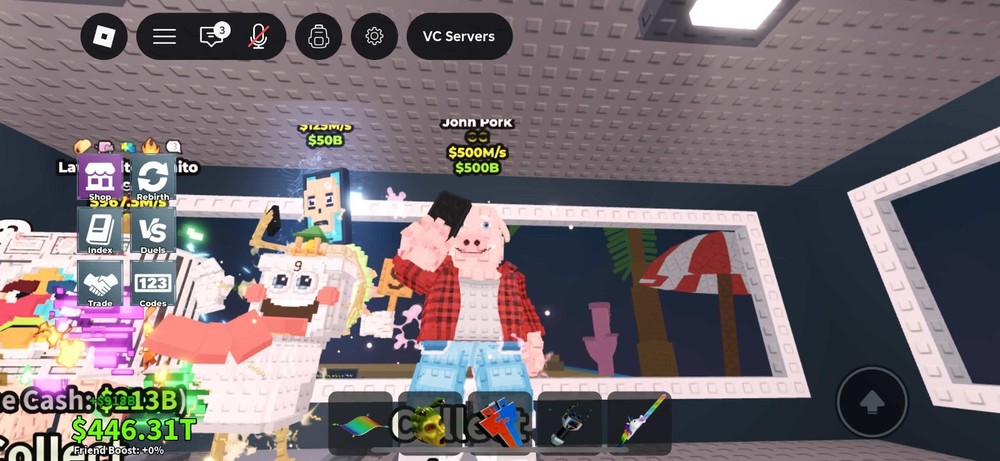 Steal a Brainrot – John Pork Brainrot 500M/s+ – OG