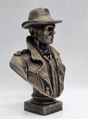Nick Valentine Fallout Inspired Fan Art 3d Printed Statue – 6 Inches Tall