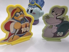 Ice Kirby Knock ‘Em Down Tabletop Game Complete Dedede Targets