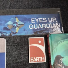 Destiny Loot Crate Lot Of Collectibles Journal Sticker Mini Lunch Box Patch