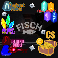 🟢ONLINE🟢 Roblox Fisch | Enchant Relics | Coins | 100% Clean [24hrs Delivery]
