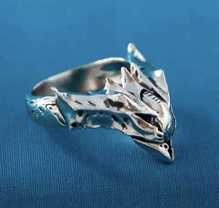Destiny 2 Kings Fall Ring Oryx Raid Collectible Gamer Jewelry Size 7 Fashion Fit